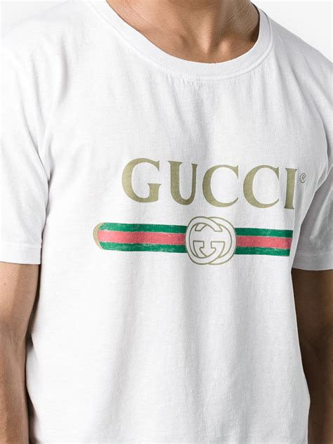 gucci fake logo t shirt|faux t shirt gucci.